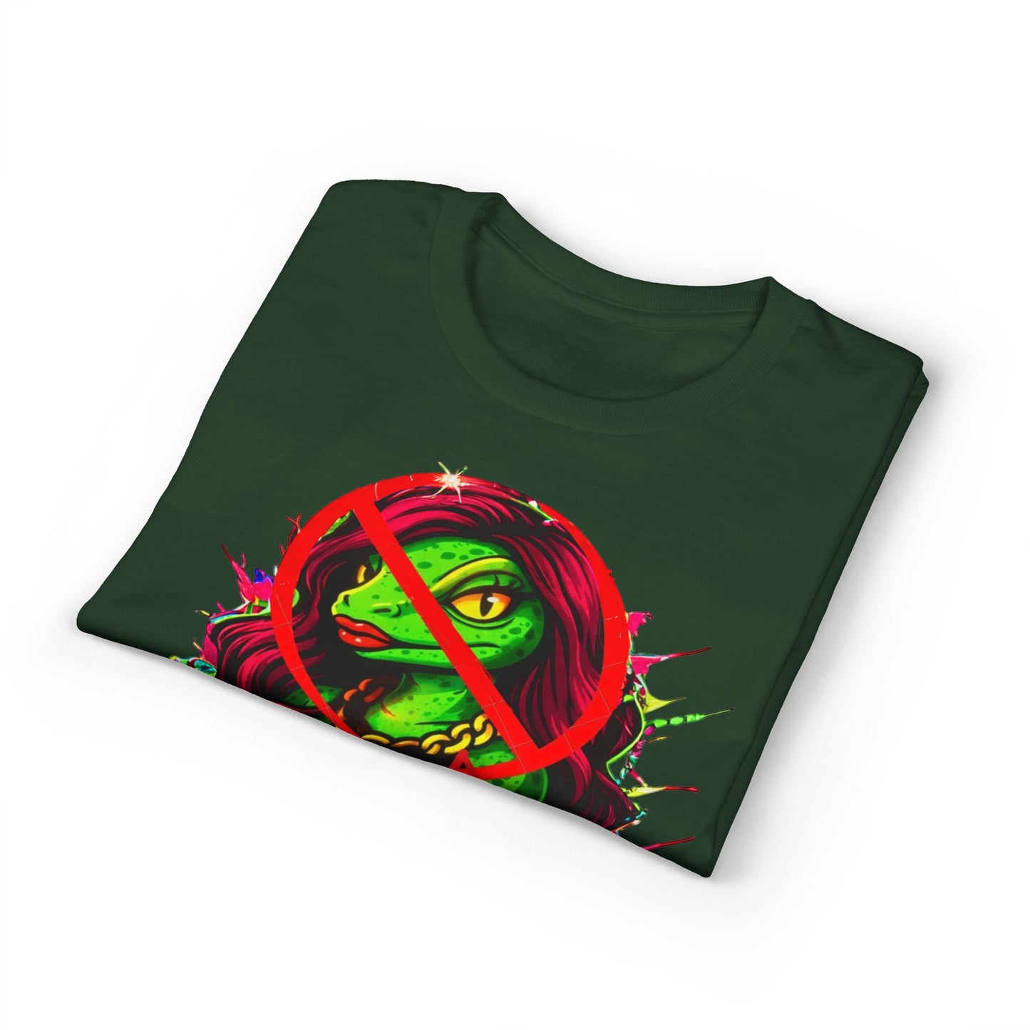 T-Shirt — "Imma Truvkher Biish" Colorful Grinch-Inspired Graphic Tee