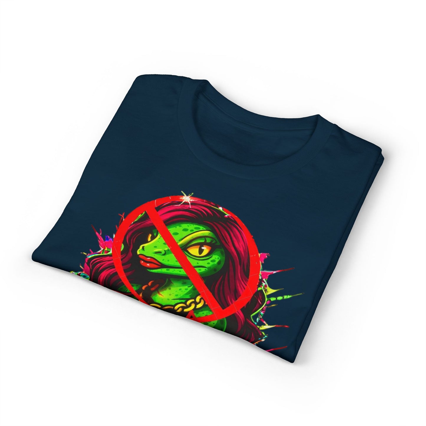 T-Shirt — "Imma Truvkher Biish" Colorful Grinch-Inspired Graphic Tee