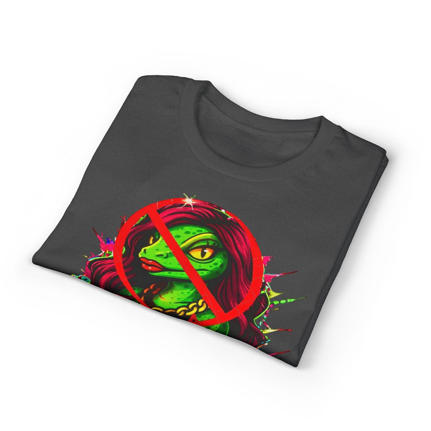 T-Shirt — "Imma Truvkher Biish" Colorful Grinch-Inspired Graphic Tee