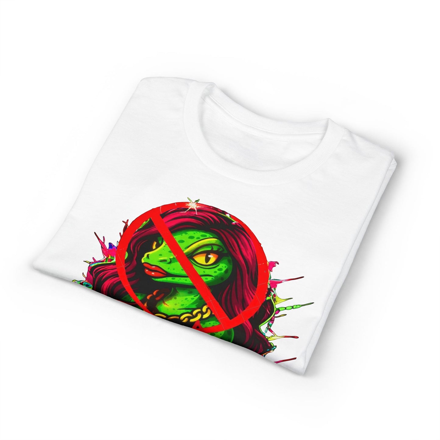 T-Shirt — "Imma Truvkher Biish" Colorful Grinch-Inspired Graphic Tee