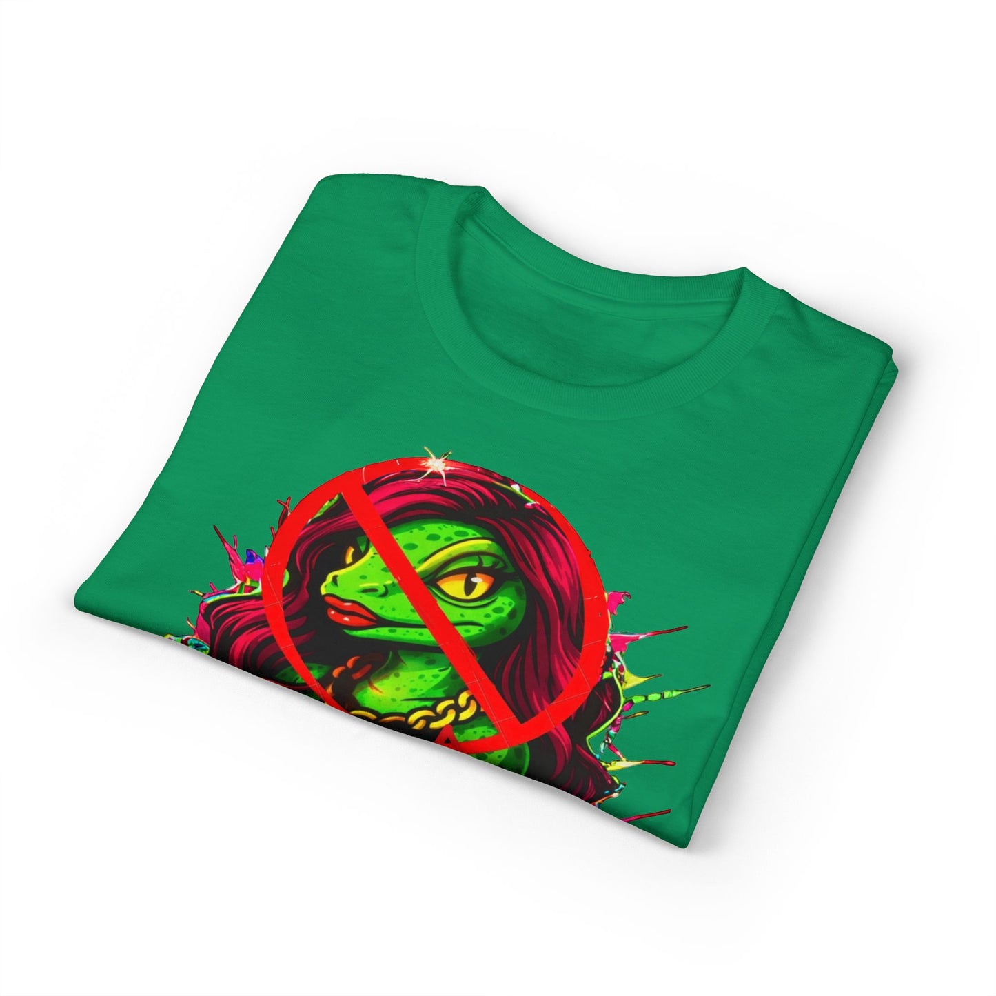 T-Shirt — "Imma Truvkher Biish" Colorful Grinch-Inspired Graphic Tee