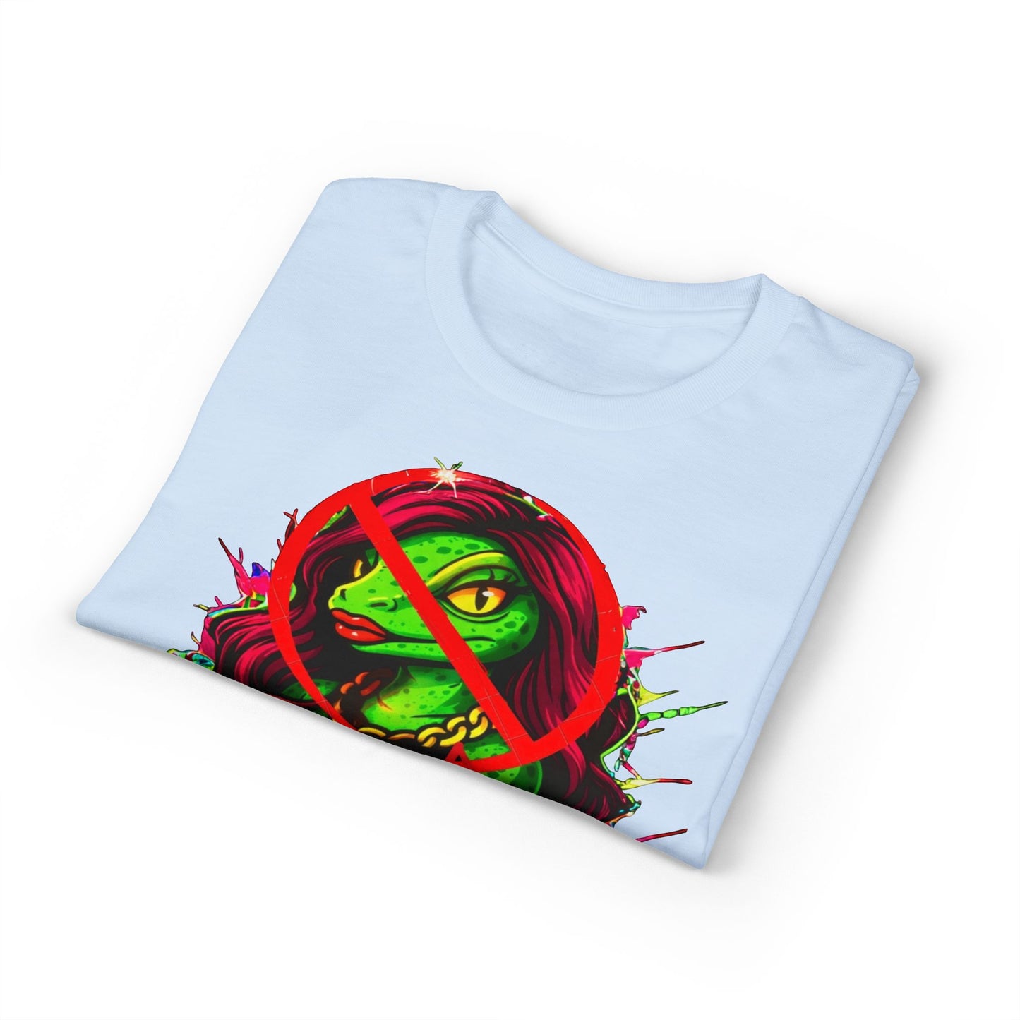 T-Shirt — "Imma Truvkher Biish" Colorful Grinch-Inspired Graphic Tee
